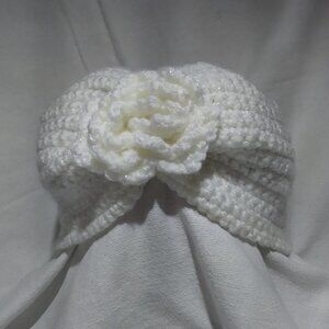Custom Crochet Flower Hat In Any Size or Color